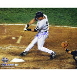 Tino Martinez Autographed 2001 WS Home Run Horizontal 8x10 Photo (MLB Auth)